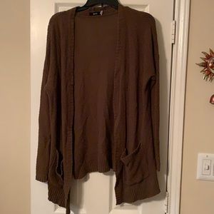 Dark green cardigan